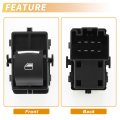 Front Right Passenger Side Power Window Switch Control No Fl3z14529ab For Ford Edge Expedition F-150 Black