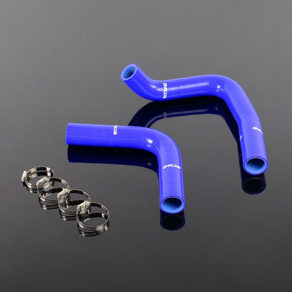 Silicone Radiator Hose Kit For 1968-1973 Chevy Charger Coronet Blue With Clamps