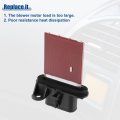 Acropix Hvac Blower Motor Resistor Replacement Fit For Chevrolet Cobalt Pack Of 1 Black White Red
