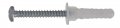 The Hillman Group 591301 Sharkie Anchor With Screw 6-12-inch Zinc 6-pack 