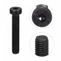 Uxcell M8x45mm Hex Socket Thin Head Cap Screw Bolts 12 9 Grade Carbon Steel 10pcs