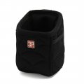 Uxcell Black Fabric Nonslip Cell Storage Pocket Holder Sunglasses Cards Pouch Bag