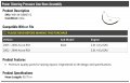 Power Steering Pressure Line Hose Assembly 60 75 Inch Compatible With 2002-2006 Acura Rsx Base 2 0l 4-cylinder Gas
