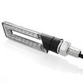 2x 10mm Motorcycle Accessories Silver Racing 40 Led Turn Signal Light Indicator Lens Blinker Universal For Suzuki Honda