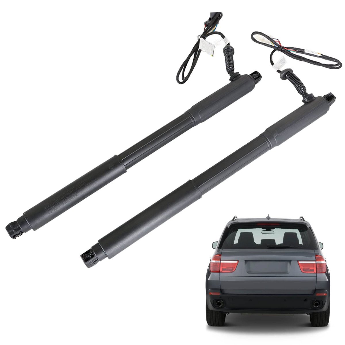 Electric Tailgate Lift Support Rod Rear Left Right Replacement For 2007 2008 2009 2010 2011 2012 2013 X5 51247332695