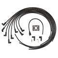 Superstock 4000 8mm Spark Plug Wire Set 90 Degrees Boots Black Universal Cut To Fit V8 With Rfi Suppression And 450 F Jacket 