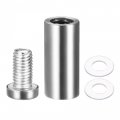 Uxcell 5 8 Dia X 1-5 16x42mm Standoff Screws Wall Mount Sign Holders Acrylic Glass Nails 6pcs