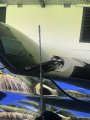 13 In Black Rubber Fuba Antenna Mast For Toyota Tundra 2000 2020 Am Fm Radio Power Rod Waterproof Easy Installation Base Not 