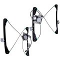Front Left And Right Side Power Window Regulator Fit For 1999 2000 2001 2002 2003 2004 Oldsmobile Alero Motor 741-642