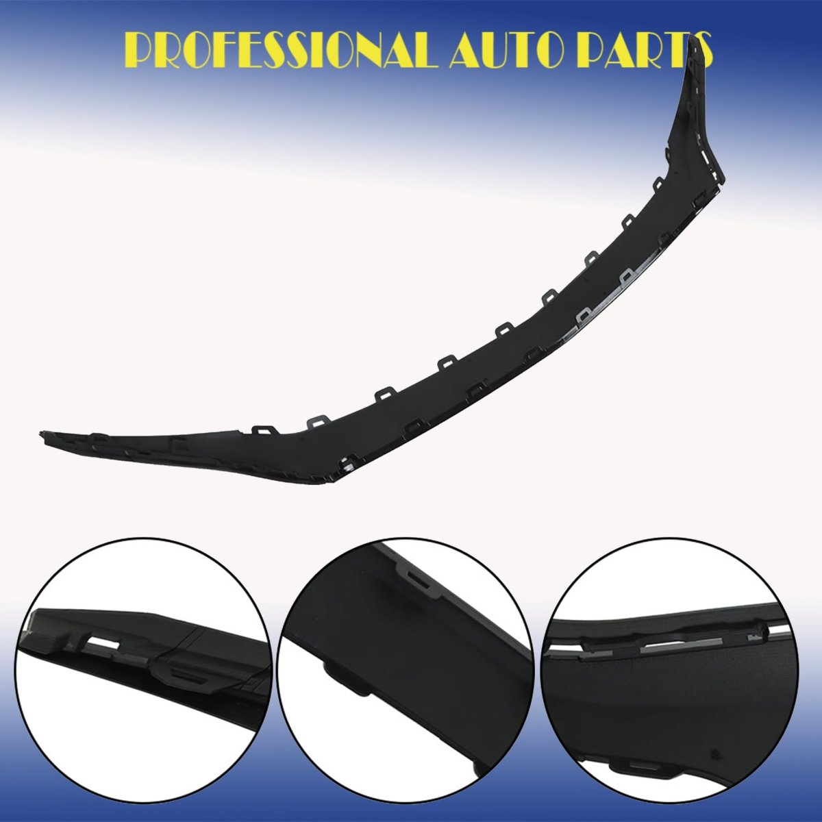 Black Front Upper Grill Bar Insert Replacement For Trailblazer 2021 2022 2023 Slim Fit Decorative Protective Grille Plug In
