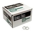 Lucky Line Nickel-plated Tempered Steel Split Rings 7 8 100 Per Box 76300