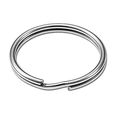 Lucky Line Nickel-plated Tempered Steel Split Rings 7 8 100 Per Box 76300 