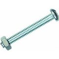 The Hillman Group 7656 Round Head Combo Machine Screw With Nut 6-32-inch X 1-inch 10-pack 