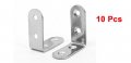 40mm X 17mm Stainless Steel 90 Degree Angle Bracket 10 Pcs