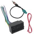 Car Stereo Wiring Harness Antenna Adapter Fit For Dodge Ram 1500 2013-2019 No Factory Premium Amp Us Stock 