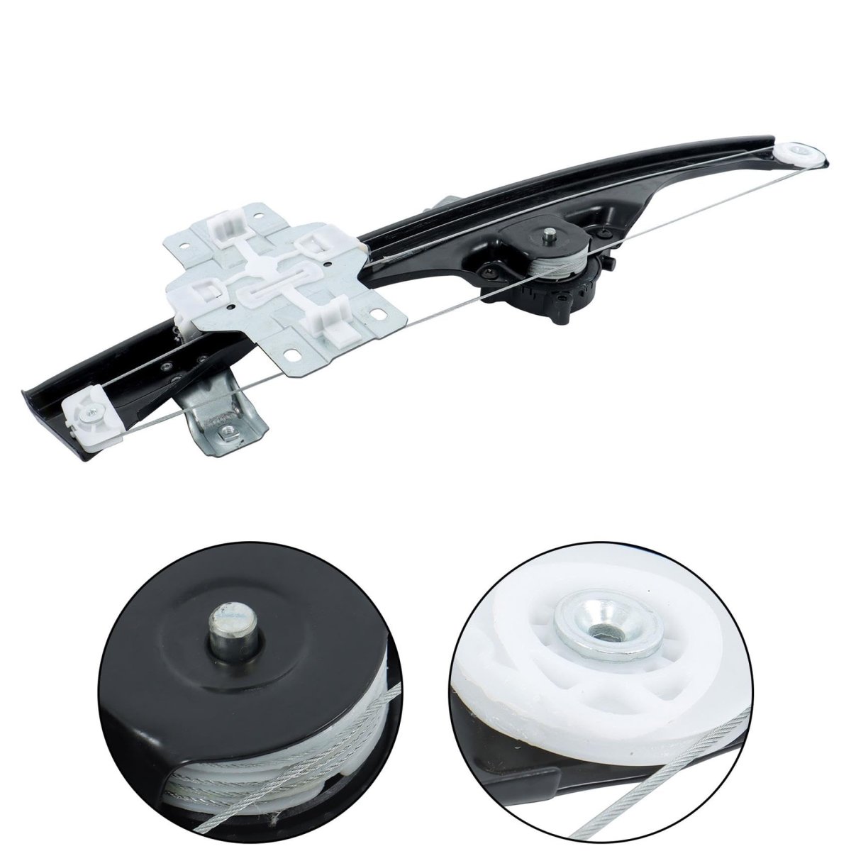 Power Electric Window Regulator With Motor Front Right Side For Acadia 2013 2016 Limited 2017 And Enclave Part Number 741-029