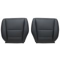 Driver Passenger Side Bottom Perforated Leather Replacement Seat Covers Black For Acura Tsx 2009 2010 2011 2012 2013 2014 