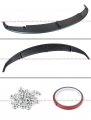 Fits For 2012-2018 Bmw F30 F31 3 Series Sedan Wagon With M Sport Bumper Performance Front Lip Spoiler Splitter Kit- Matt Black