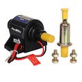 Micro Electric Gasoline Fuel Pump Universal 5 16 In Inlet And Outlet 12v 1-2a 35gph 4-7 Psi Inline Transfer For Carbureted
