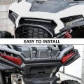 Sautvs Accent Light Kit For Polaris Rzr Xp 1000 2024 Front Led Grille Signature And Black Rear Center Lamp Taillight Xp4