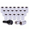 12x1 5 Wheel Lug Nuts 20pcs Open Chrome Nut 1 26 0 80 Factory Replacement For Chevrolet 