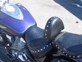 Grasshopper Limited Driver Backrest For Yamaha 1600 1700 Roadstar Stock Seats Studded Quick Release Includes Mounting Hardware 