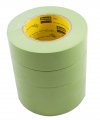 3m 1-1 2 233 Green Auto Masking Tape-4 Roll-paint Car