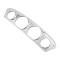 Chrome Tri Line Gauge Coverm Cluster Accent For 2014-2017 Electra Street Glide