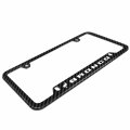 Ipick Image Compatible With Ford Bronco Black Real Carbon Fiber 50 States License Plate Frame