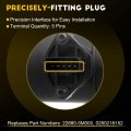 Ocpty Mass Air Flow Sensor 22680-5m000 Meter Fits For 2000-2002 Nissan Sentra 1 8l