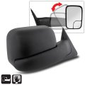 Acanii Telescoping Towing Flip Up Manual Non Heat Passenger Side Mirror For 94-01 Dodge Ram 1500 94-02 2500 3500 Right