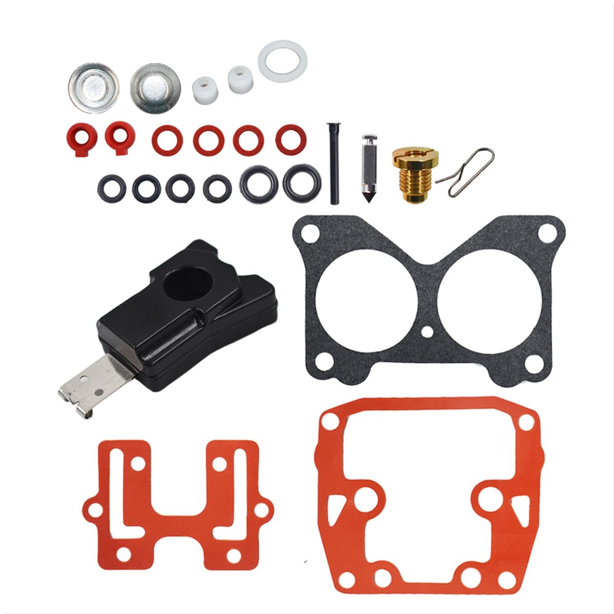 Carburetor Repair Kit For Johnson Evinrude V4 V6 85 90 100 115 125 140 Hp Replaces Part Numbers 390055 392550 398526 435443