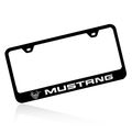 Ford Mustang 45th Anniversary Black License Frame