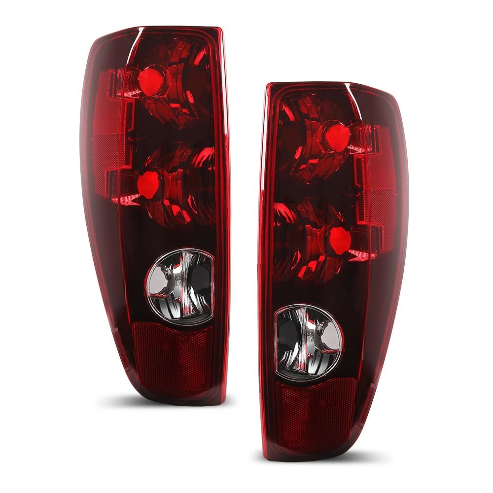 Tail Light Assemblies For Chevy Colorado Gmc Canyon 2004 2012 Rear Brake Lamps 2 Door Regular 3 Extra And 4 Crew Cab Red
