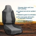 Uxcell 1 Pcs Dark Gray Black Universal High Back Bucket Seat Cover For Most Auto Car Truck Suv