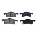 Rear Brake Pad Set For Lincoln Navigator 2003 2004 2005 2006 Semi-metallic 2 Wheel Replacement 2l1z2200aa 2l1z2200ba 