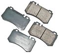 Eur984 Ceramic Disc Brake Pad Kit For Truck Rear Position Grey Color 