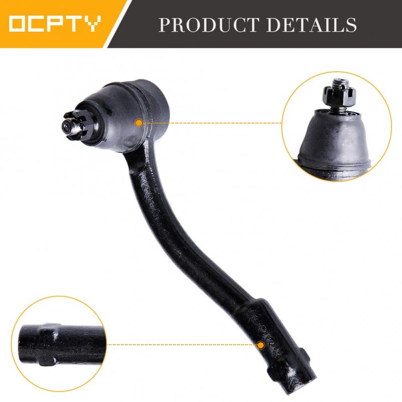 2-piece Fit For 2006-2011 Hyundai Accenta Kia Rio Rio5a -2 Front Left Right Outer Tie Rod End