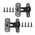90 Degree Gate Latches Flip Ulifestar 2 Pack Stainless Steel Barn Door Lock Fence Safety Bolt Latch For Window Cabinet Pet Home