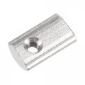 Uxcell M3 T Slot Nuts Roll In Spring T-nut With Ball Carbon Steel For 2020 Series Aluminum Extrusion Profile Rail 6mm 50pcs