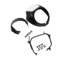 Tcmt Motorcycle Headlight Fairing Clear Windshield Cowl Stay Bracket Fit For Honda Rebel Cmx1100 2021-2025 Gloss Black With