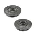 Radiator Mount Bushings For Nissan Rogue Select 2014 2015 Rubber Material 2 Pieces Replacement 21506-4m400 And 21506-6m100 