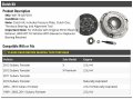Clutch Kit Compatible With 1999-2012 Subaru Forester With Original 33mm Bearing Retainer