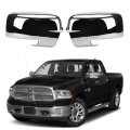 Chrome Mirror Cover Cap For 2009 2018 Dodge Ram 1500 And 2019 2024 Classic With Turn Signal Cut Outs 2 Piece Set Abs Plastic 