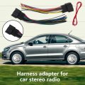2024 New Car Stereo Radio Wiring Harness Adapter No Cutting Needed For Pontiac Torrent 2007-2009