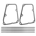 Push Rods And Cover Gasket Set For Kawasaki Fr651v-bs37 Fr651v-bs39 Replaces 13116-0725 11061-1285 Includes 4 2 Gaskets 