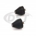 Pro-thane Bump Stop 2-1 4x2-1 4 Cone W Stp Black Universal 