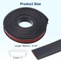 Uxcell U-shape Edge Banding 16 4ft Self Adhesive Veneer Edging Trim Tpe Collapsible Furniture Protector For Cabinet Repair