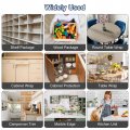 Uxcell U-shape Edge Banding 16 4ft Self Adhesive Veneer Edging Trim Tpe Collapsible Furniture Protector For Cabinet Repair