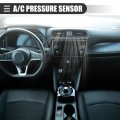 Motoforti A C Pressure Transducer Valve Sensor Switch For Mercedes-benz C230 2002-2005 Metal No A2038300472 Black